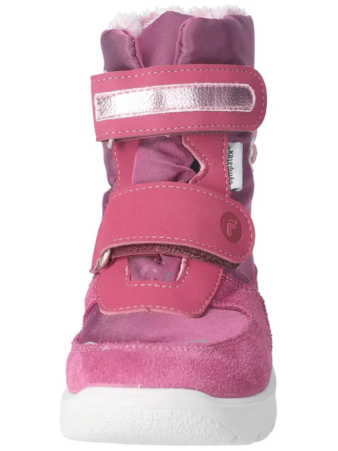 Leder-Winterstiefel "Gaia" in Pink>Ricosta Outlet