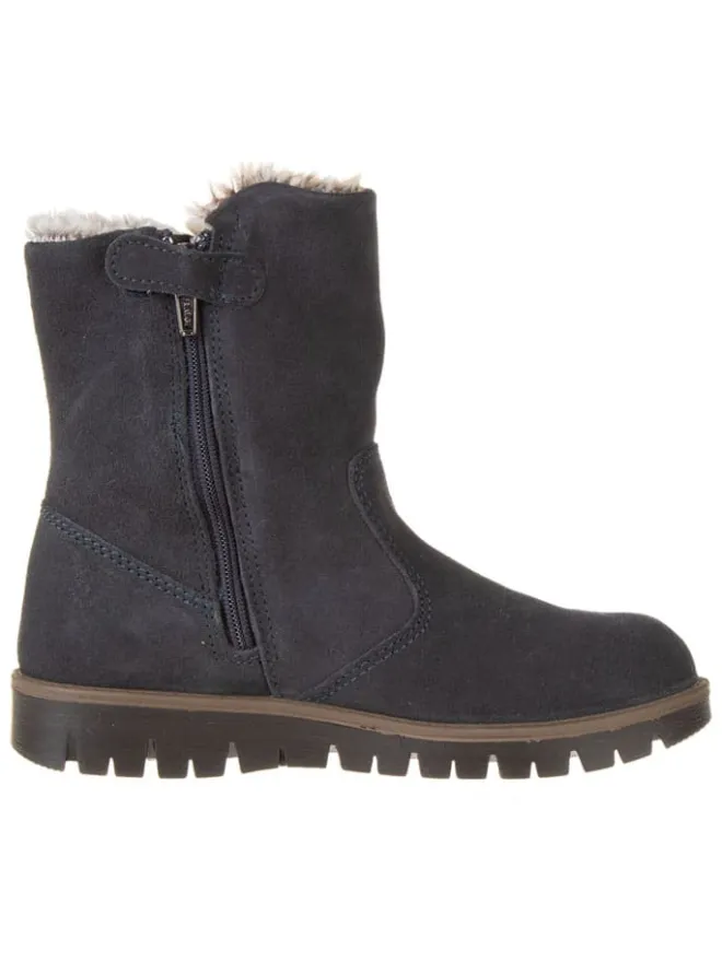 Leder-Winterstiefel in Anthrazit>Primigi Outlet
