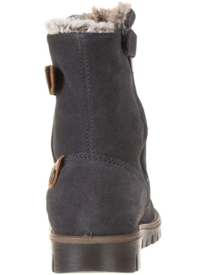 Leder-Winterstiefel in Anthrazit>Primigi Outlet