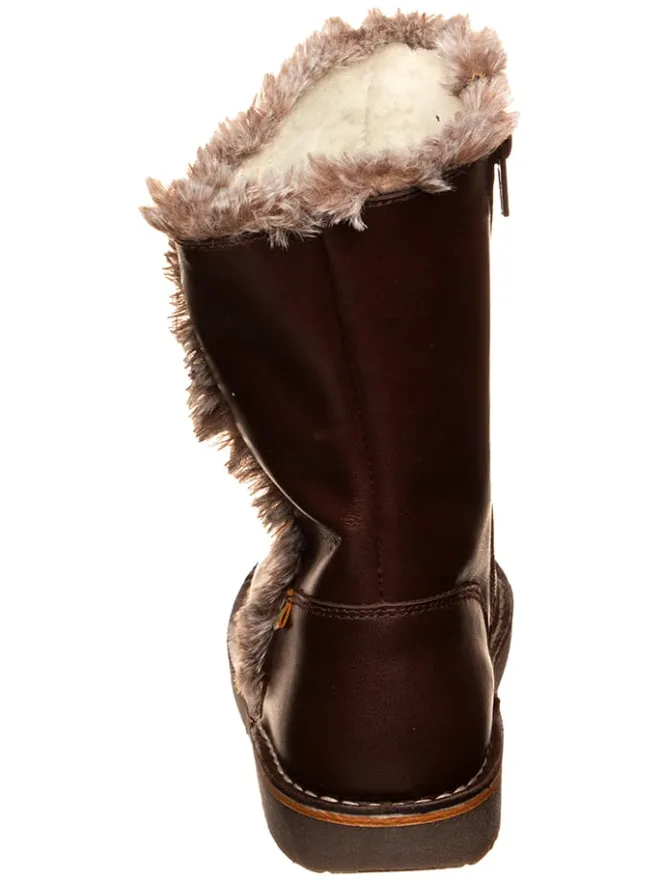 El Naturalista Stiefel & Boots·Stiefel^Leder-Winterstiefel in Braun