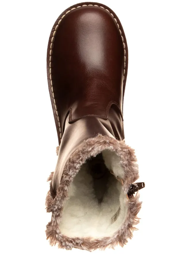 El Naturalista Stiefel & Boots·Stiefel^Leder-Winterstiefel in Braun