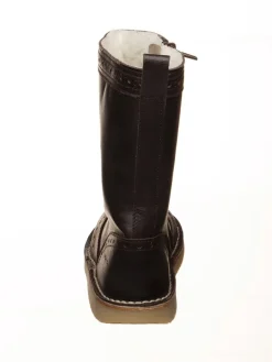 POM POM Stiefel & Boots·Stiefel^Leder-Winterstiefel in Braun