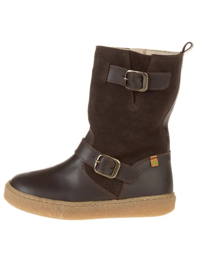 El Naturalista Stiefel & Boots·Stiefel^Leder-Winterstiefel in Braun