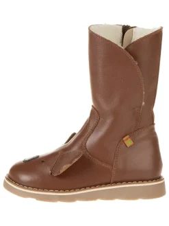Leder-Winterstiefel in Braun>El Naturalista New