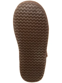 Leder-Winterstiefel in Dunkelrot><noscript><img width=