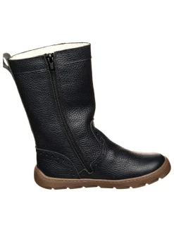 El Naturalista Stiefel & Boots·Stiefel^Leder-Winterstiefel in Dunkelblau