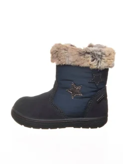 Leder-Winterstiefel in Dunkelblau>Primigi Online