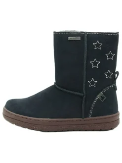 Leder-Winterstiefel in Dunkelblau>El Naturalista New