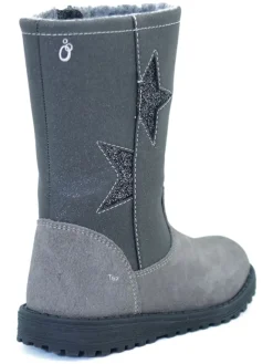 lamino Stiefel & Boots·Stiefel^Leder-Winterstiefel in Grau