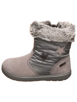 Leder-Winterstiefel in Grau>Primigi Sale