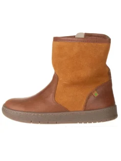 El Naturalista Stiefel & Boots·Stiefel^Leder-Winterstiefel in Hellbraun
