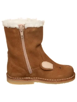 kmins Stiefel & Boots·Stiefel^Leder-Winterstiefel in Hellbraun