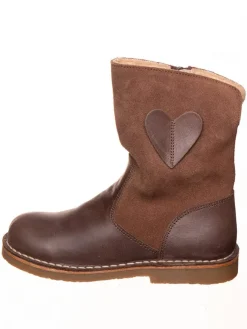 kmins Stiefel & Boots·Stiefel^Leder-Winterstiefel in Hellbraun