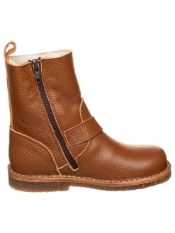 Leder-Winterstiefel in Hellbraun>kmins Best
