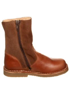 kmins Stiefel & Boots·Stiefel^Leder-Winterstiefel in Hellbraun