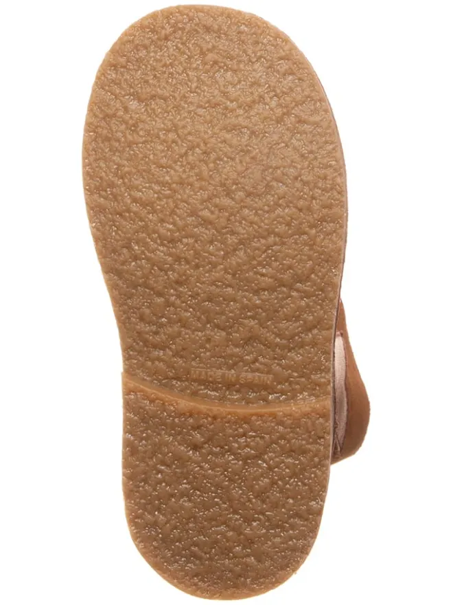 Leder-Winterstiefel in Hellbraun>kmins Clearance