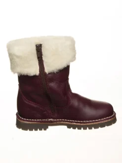 POM POM Stiefel & Boots·Stiefel^Leder-Winterstiefel in Lila