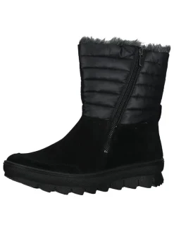Legero Stiefeletten^Leder-Winterstiefel in Schwarz