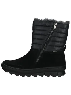 Legero Stiefeletten^Leder-Winterstiefel in Schwarz