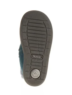 Leder-Winterstiefel in Türkis><noscript><img width=