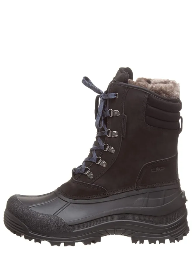 Leder-Winterstiefel "Kinos" in Schwarz>cmp Outlet
