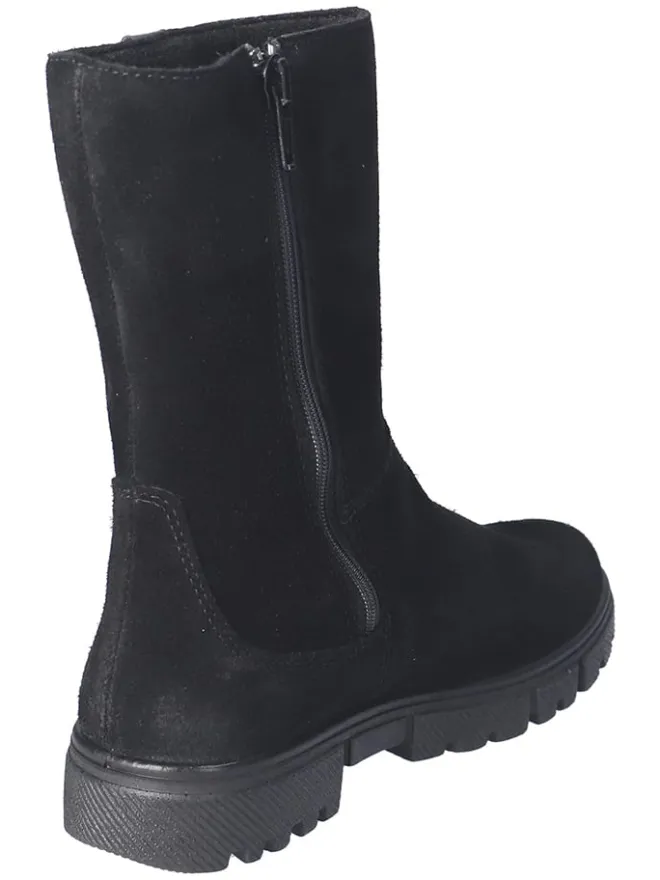 Leder-Winterstiefel "Ria" in Schwarz>Ricosta Discount