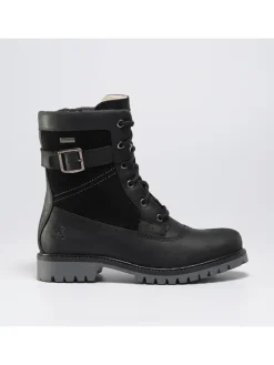Kamik Stiefel & Boots^Leder-Winterstiefel "Roguemid" in Schwarz