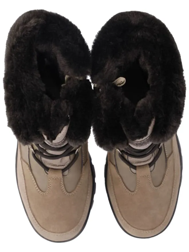 cmp Stiefel & Boots^Leder-Winterstiefel "Rowenna" in Beige