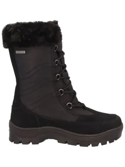 Leder-Winterstiefel "Rowenna" in Schwarz>cmp Outlet