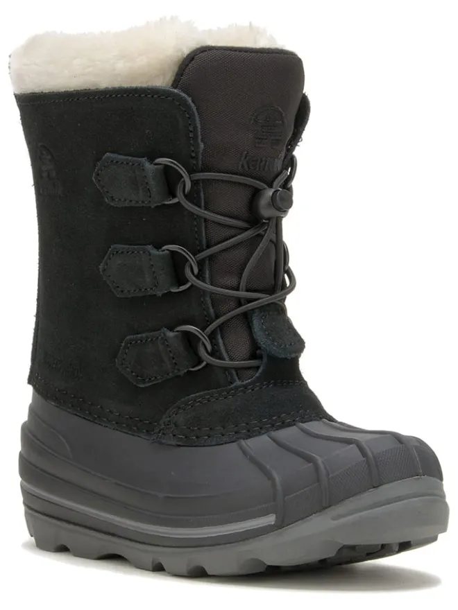 Kamik Stiefel & Boots·Stiefel^Leder-Winterstiefel "Snowdash" in Schwarz