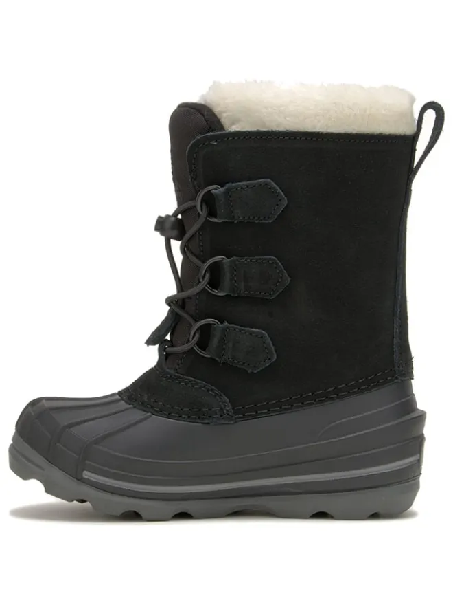 Kamik Stiefel & Boots·Stiefel^Leder-Winterstiefel "Snowdash" in Schwarz