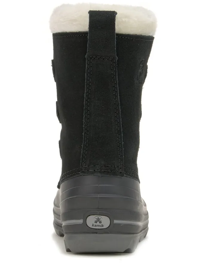 Kamik Stiefel & Boots·Stiefel^Leder-Winterstiefel "Snowdash" in Schwarz