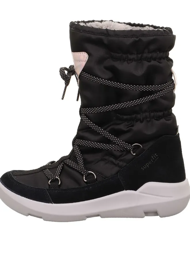 Leder-Winterstiefel "Twilight" in Schwarz>superfit Clearance
