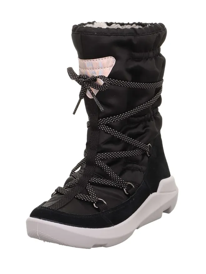 Leder-Winterstiefel "Twilight" in Schwarz>superfit Clearance