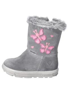 Leder-Winterstiefel "Umi" in Grau>PEPINO Outlet