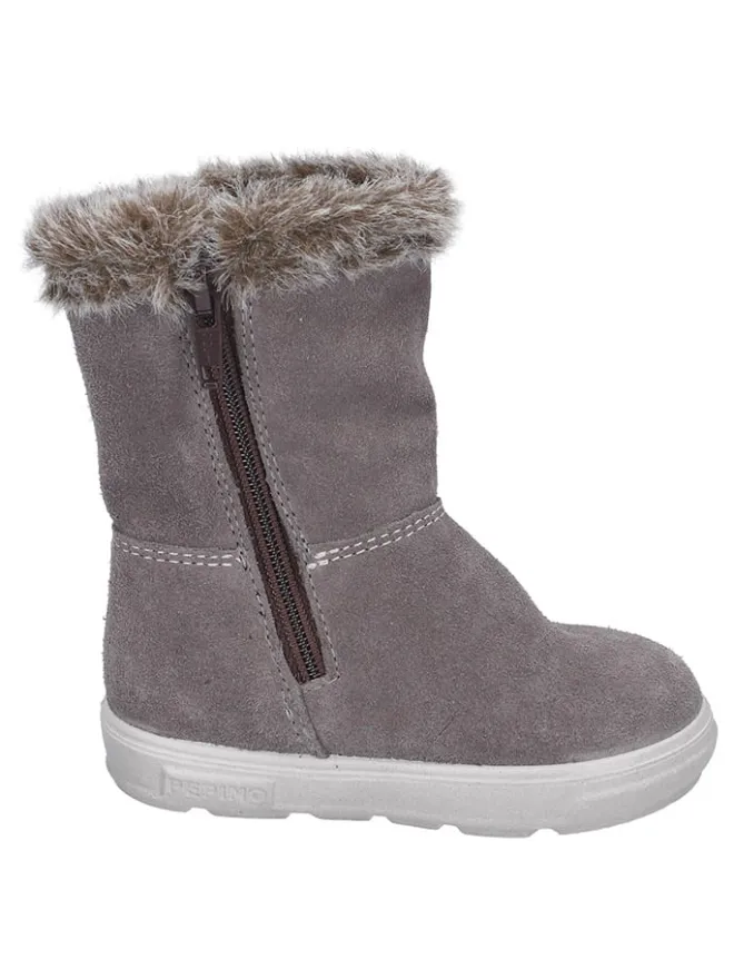 Leder-Winterstiefel "Usky" in Braun>PEPINO Sale