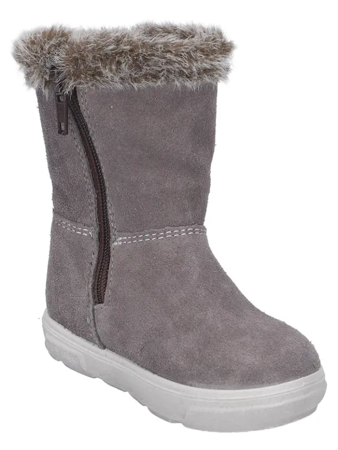 Leder-Winterstiefel "Usky" in Braun>PEPINO Sale