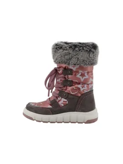 Leder-Winterstiefel "Vany" in Rosa/ Grau>Lurchi New