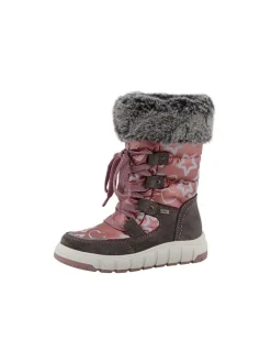 Leder-Winterstiefel "Vany" in Rosa/ Grau>Lurchi New