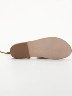 Leder-Zehensandalen 
