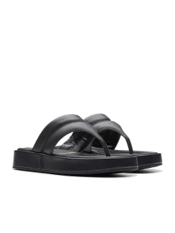 Clarks Sandalen^Leder-Zehentrenner 