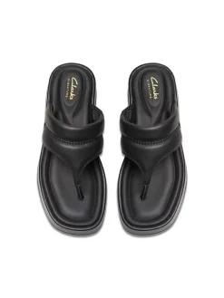 Clarks Sandalen^Leder-Zehentrenner 