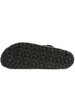 Leder-Zehentrenner in Braun><noscript><img width=