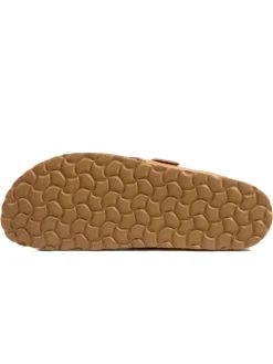 billowy Hausschuhe|Sandalen & Pantoletten^Leder-Zehentrenner in Hellbraun