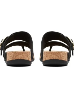 Clarks Sandalen^Leder-Zehentrenner 