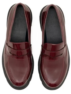 C'M Halbschuhe^Loafer in Rot