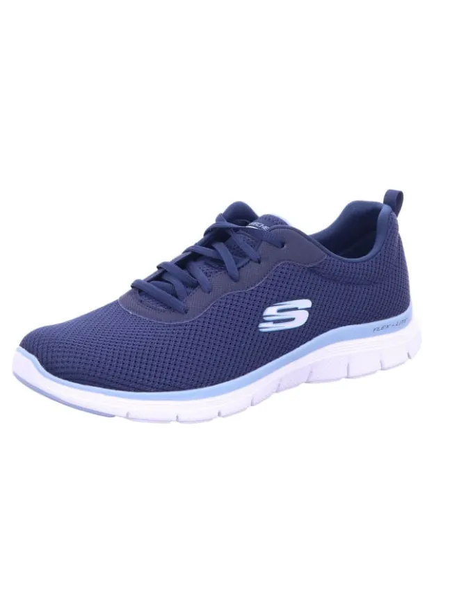 Skechers Schnürschuhe^Lowtop-Sneaker FLEX APPEAL 4.0 - BRILLIANT VIEW in navy/blue