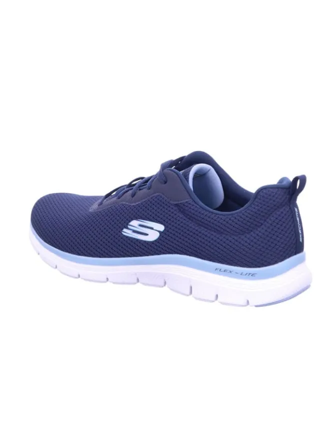 Skechers Schnürschuhe^Lowtop-Sneaker FLEX APPEAL 4.0 - BRILLIANT VIEW in navy/blue