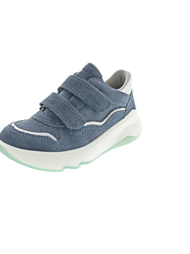 superfit Halbschuhe·Slipper^MELODY Klettschuh Blau