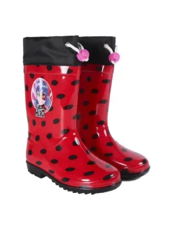 Miraculous Ladybug Regenstiefel Wasserdichte Gummistiefel für Kinder in Rot>COFI 1453 Online